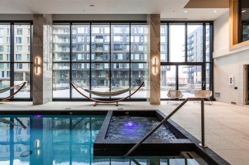 Spa - 535-1500 Rue Des Bassins, Montréal (Le Sud-Ouest), QC - Indoor Photo Showing Other Room
