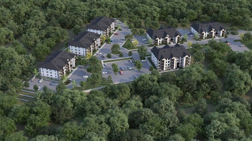 Vue d'ensemble - 301-465 Rue Lafleur, Brownsburg-Chatham, QC -  With View