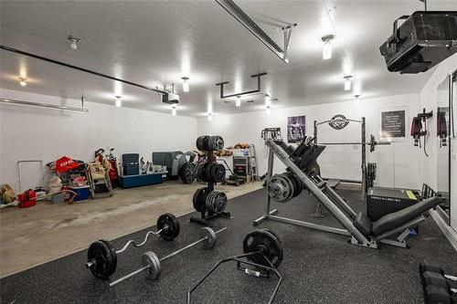 67 Greenlea Cove, Winnipeg, MB - Indoor Photo Showing Gym Room