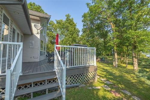 41 Brayden Dr, Arnes, MB - Outdoor With Deck Patio Veranda