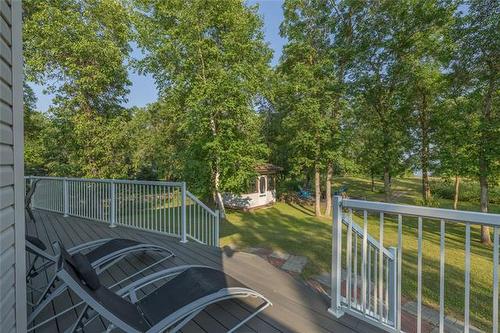 41 Brayden Dr, Arnes, MB - Outdoor With Deck Patio Veranda