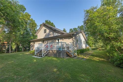 41 Brayden Dr, Arnes, MB - Outdoor With Deck Patio Veranda