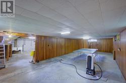 Basement recreation room partially finished. - 