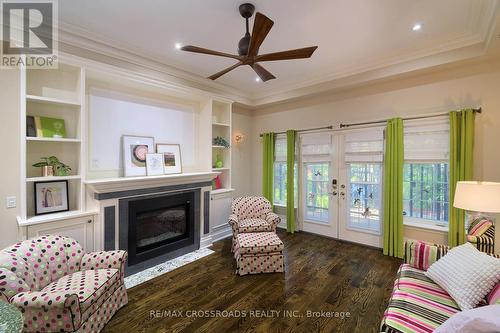 2 Bond Avenue, Toronto, ON - Indoor Photo Showing Living Room With Fireplace