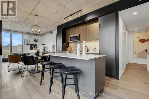 405 - 10 James Street, Ottawa, ON - Indoor Photo Showing Kitchen With Upgraded Kitchen