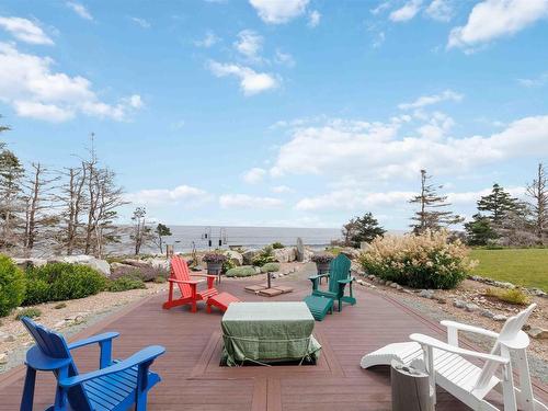 170 Edgewater Drive, White Point, NS - Outdoor With Deck Patio Veranda With View