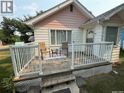 230 6Th Avenue W, Assiniboia, SK - Outdoor With Deck Patio Veranda With Exterior