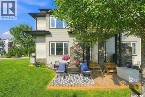 32 215 Hampton Green, Saskatoon, SK - Outdoor With Deck Patio Veranda