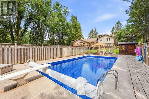 32 Jacobsen Boulevard, Scugog, ON - Outdoor With In Ground Pool With Deck Patio Veranda
