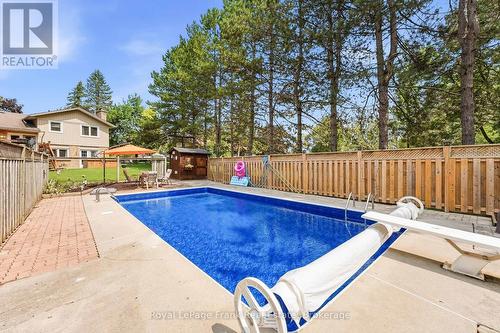32 Jacobsen Boulevard, Scugog, ON - Outdoor With In Ground Pool With Deck Patio Veranda With Backyard
