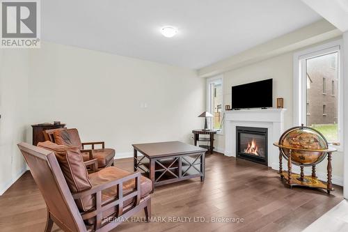 14 Eberly Woods Drive, Markham, ON - Indoor Photo Showing Living Room With Fireplace