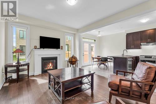 14 Eberly Woods Drive, Markham, ON - Indoor Photo Showing Living Room With Fireplace