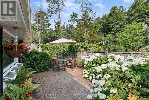 One of two side patios at the main house - 32 Tiny Beaches Road N, Tiny, ON - Outdoor