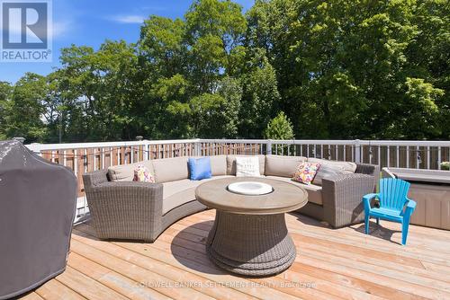 Back deck - 41 Rideau Ferry Road, Rideau Lakes, ON - Outdoor With Deck Patio Veranda With Exterior