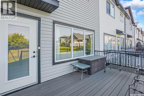 65 651 Dubois Crescent, Saskatoon, SK - Outdoor With Deck Patio Veranda With Exterior