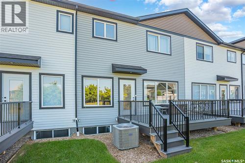 65 651 Dubois Crescent, Saskatoon, SK - Outdoor With Deck Patio Veranda With Exterior