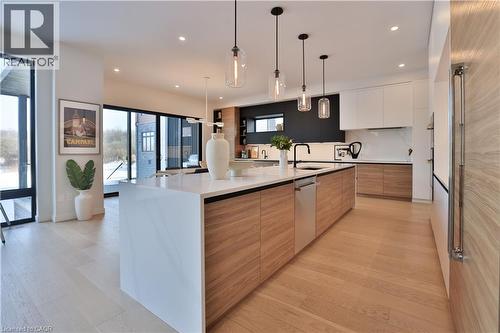 70 Upper Mount Albion Road, Hamilton, ON - Indoor Photo Showing Kitchen With Upgraded Kitchen