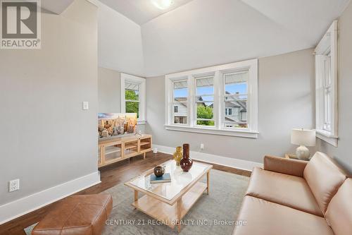 Virtually Staged - 14 Stirling Avenue N, Kitchener, ON - Indoor Photo Showing Living Room