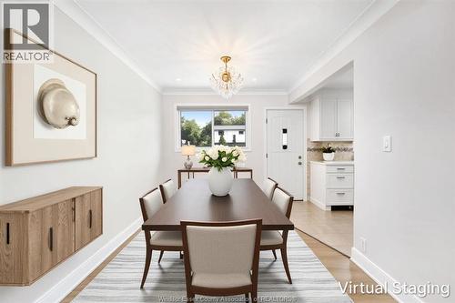 4100 Mount Royal, Windsor, ON - Indoor Photo Showing Dining Room