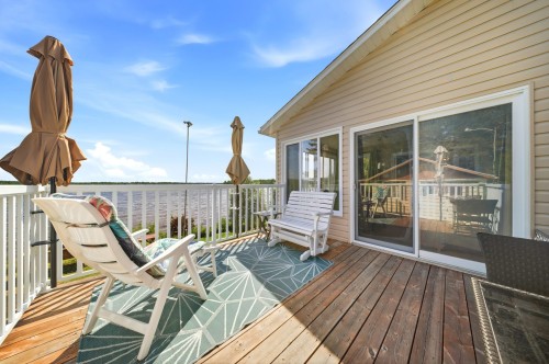 Balcon - 3225 Ch. Des Villégiateurs, Labrecque, QC - Outdoor With Deck Patio Veranda With Exterior