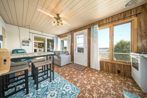 Coin-repas - 3225 Ch. Des Villégiateurs, Labrecque, QC - Outdoor With Deck Patio Veranda With Exterior