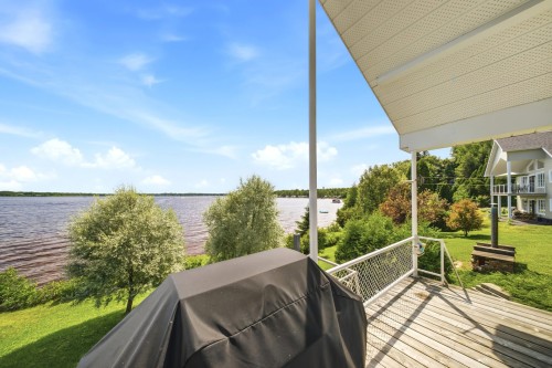 Balcon - 3225 Ch. Des Villégiateurs, Labrecque, QC - Outdoor With Body Of Water With Exterior