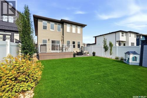 5209 E Green Crescent, Regina, SK - Outdoor With Deck Patio Veranda