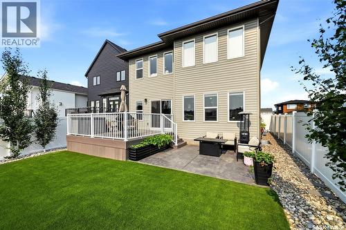 5209 E Green Crescent, Regina, SK - Outdoor With Deck Patio Veranda