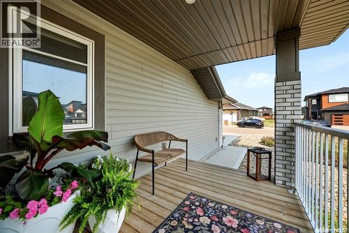 5209 E Green Crescent, Regina, SK - Outdoor With Deck Patio Veranda With Exterior