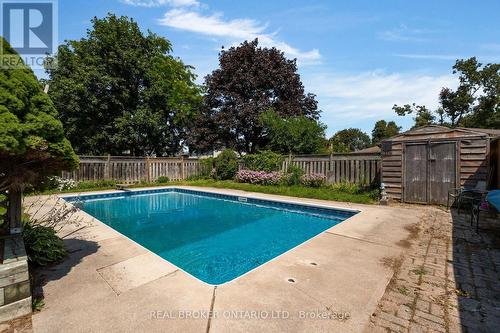 277 Cook Street, Barrie, ON - Outdoor With In Ground Pool With Backyard