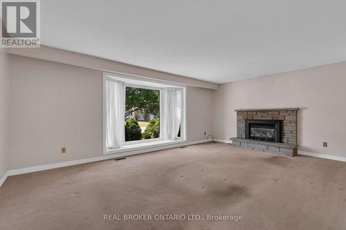 277 Cook Street, Barrie, ON - Indoor Photo Showing Living Room With Fireplace