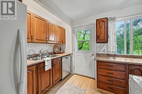 13 B5A Road, Rideau Lakes, ON - Indoor Photo Showing Kitchen With Double Sink