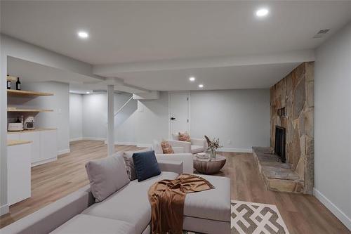 8436 Roblin Blvd, Headingley, MB - Indoor With Fireplace