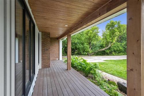 8436 Roblin Blvd, Headingley, MB - Outdoor With Deck Patio Veranda With Exterior