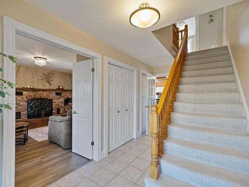 138 Cathy Drive, Cornwall, PE - Indoor Photo Showing Other Room With Fireplace