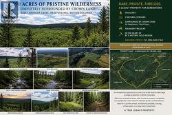 DL 3456 FORESTRY ROAD Quesnel, BC V2J 3J9