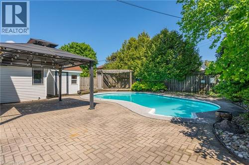 27 Delevan Crescent, Hamilton, ON - Outdoor With In Ground Pool