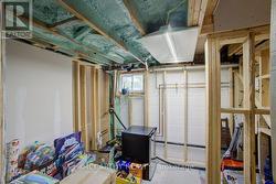 unfinished area - 