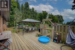 Large back deck with gazebo - 