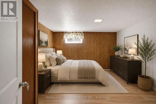 VIRTUALLY STAGED - 22 David Avenue, Hamilton, ON - Indoor Photo Showing Bedroom