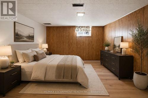 VIRTUALLY STAGED - 22 David Avenue, Hamilton, ON - Indoor Photo Showing Bedroom