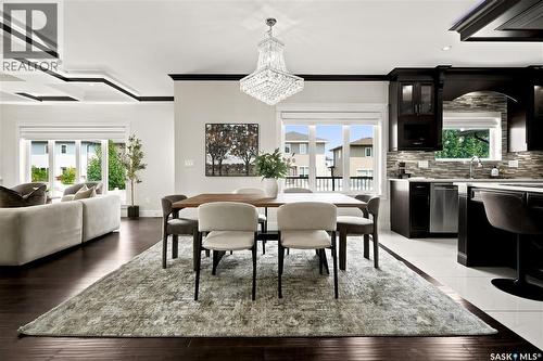 3325 Green Brook Road, Regina, SK - Indoor Photo Showing Dining Room
