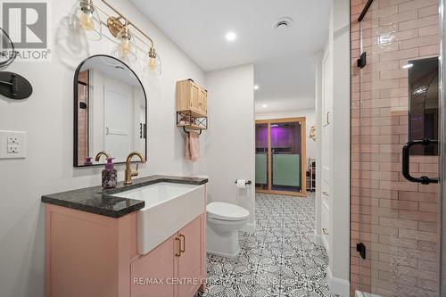 Lovely 3 pc bath in basment - 76 Styles Drive, St. Thomas, ON - Indoor Photo Showing Bathroom