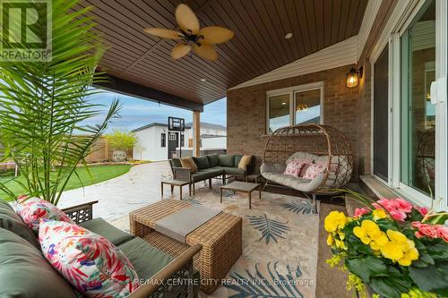 Perfect place to sit and relax - 76 Styles Drive, St. Thomas, ON - Outdoor With Deck Patio Veranda With Exterior