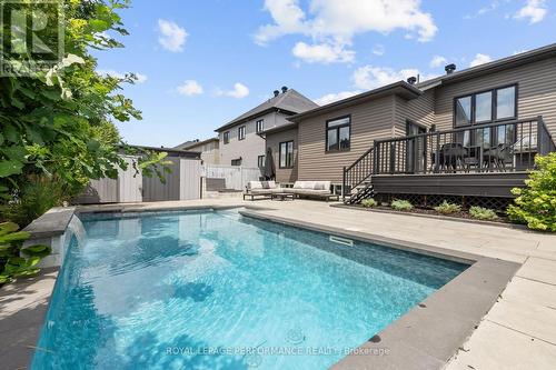 441 Bruges Street, Russell, ON - Outdoor With In Ground Pool With Deck Patio Veranda