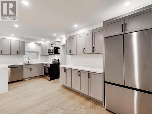 67 Cope Street, Hamilton, ON - Indoor Photo Showing Kitchen With Stainless Steel Kitchen
