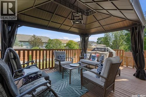 6112 Brunskill Place, Regina, SK - Outdoor With Deck Patio Veranda With Exterior