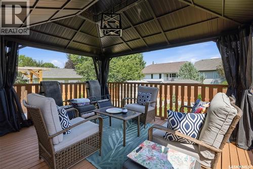 6112 Brunskill Place, Regina, SK - Outdoor With Deck Patio Veranda With Exterior