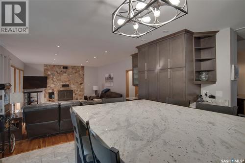 407 Chitek Crescent, Saskatoon, SK - Indoor With Fireplace
