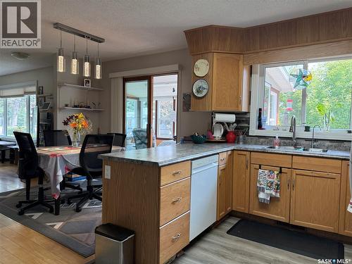 218 Rose Street, Lemberg, SK - Indoor Photo Showing Kitchen With Double Sink